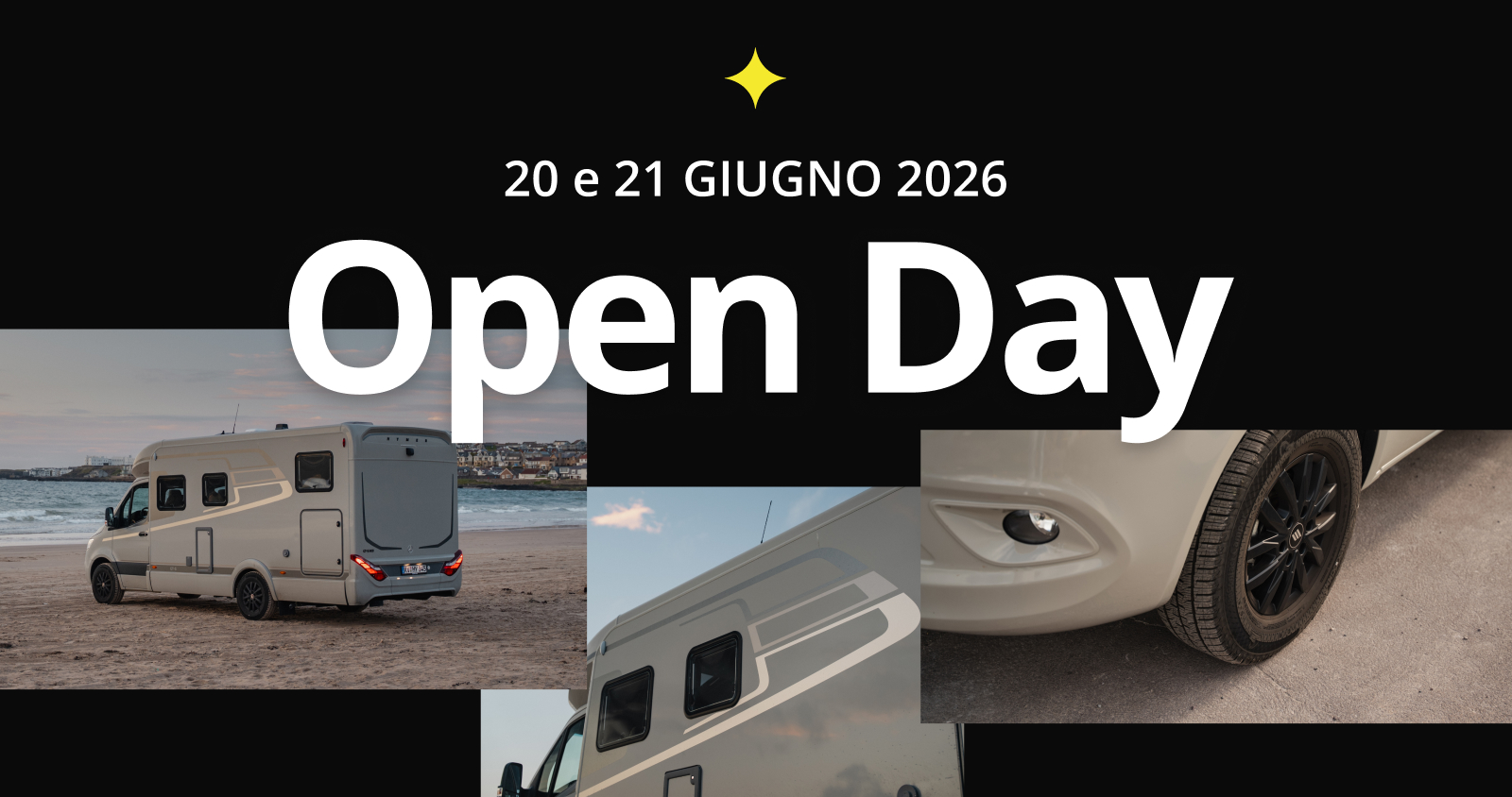 Il 20 e 21 giugno scegli il camper per le tue vacanze estive