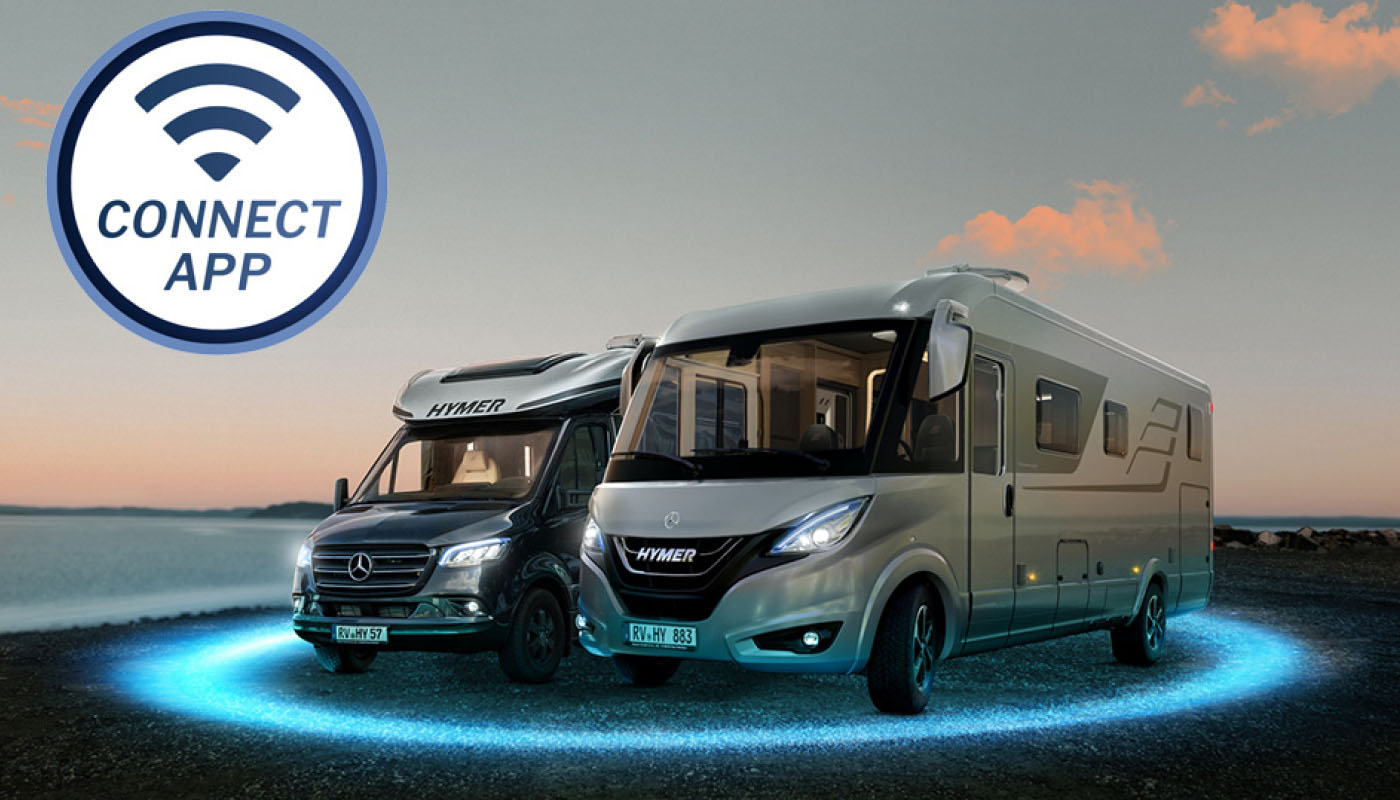 "Sfrutta la Tecnologia in Viaggio: Scopri la Hymer Connect App"