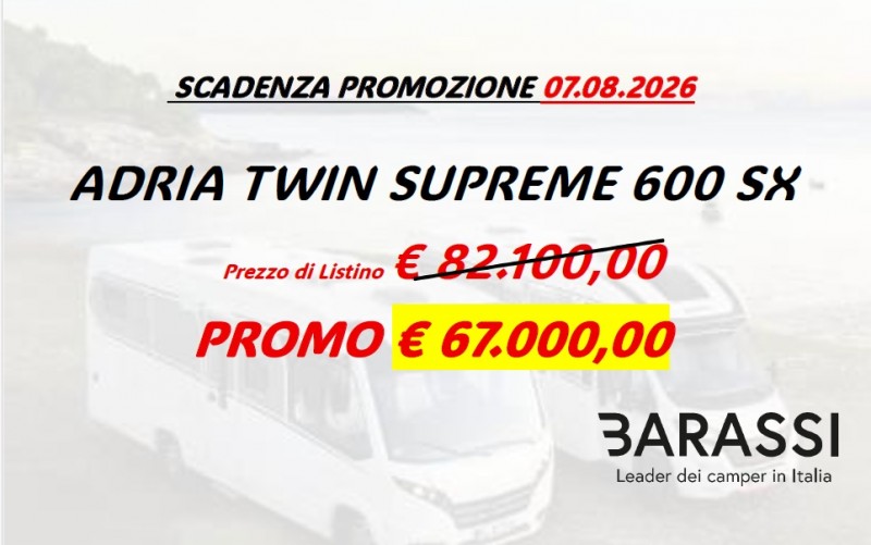ADRIA  TWIN SUPREME 600 SX 